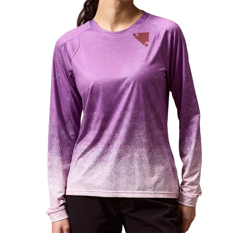 Maglia donna Singletrack Print LS