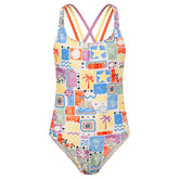 Costume bambina little stampa