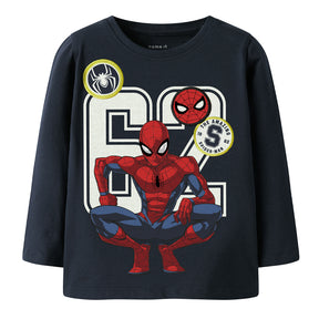 Maglia bambino little Deep Spiderman