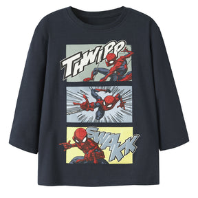 Maglia bambino little Spiderman