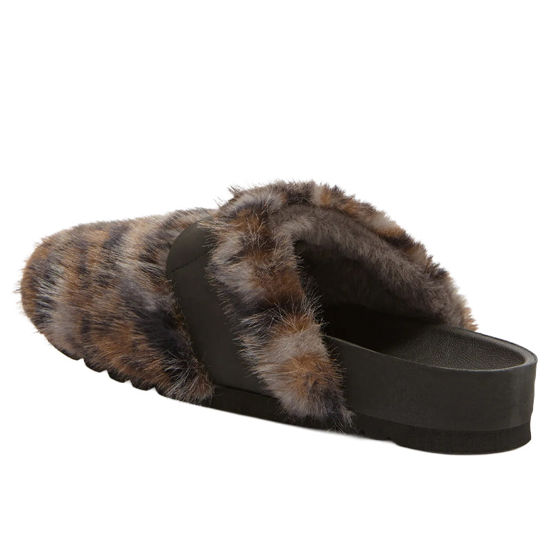 Ciabatte donna Alaska eco-fur