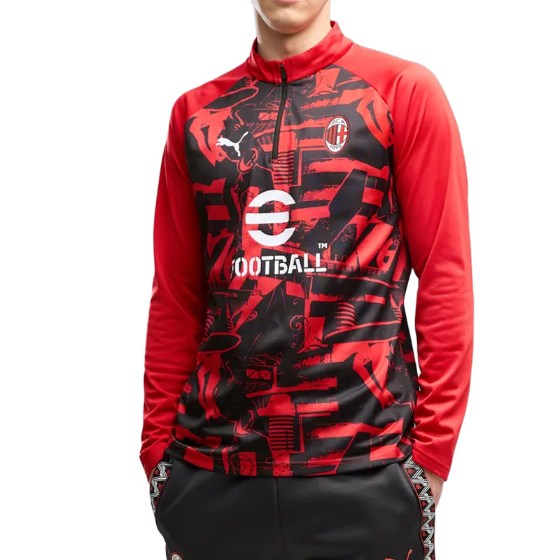 Maglia uomo Milan AC 1/4 zip