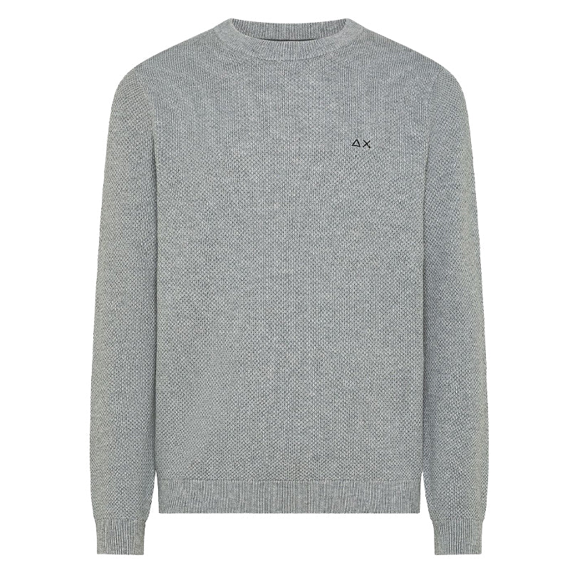 Maglione uomo girocollo lana e cotone