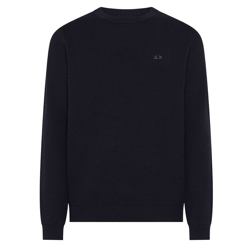 Maglione uomo girocollo lana e cotone