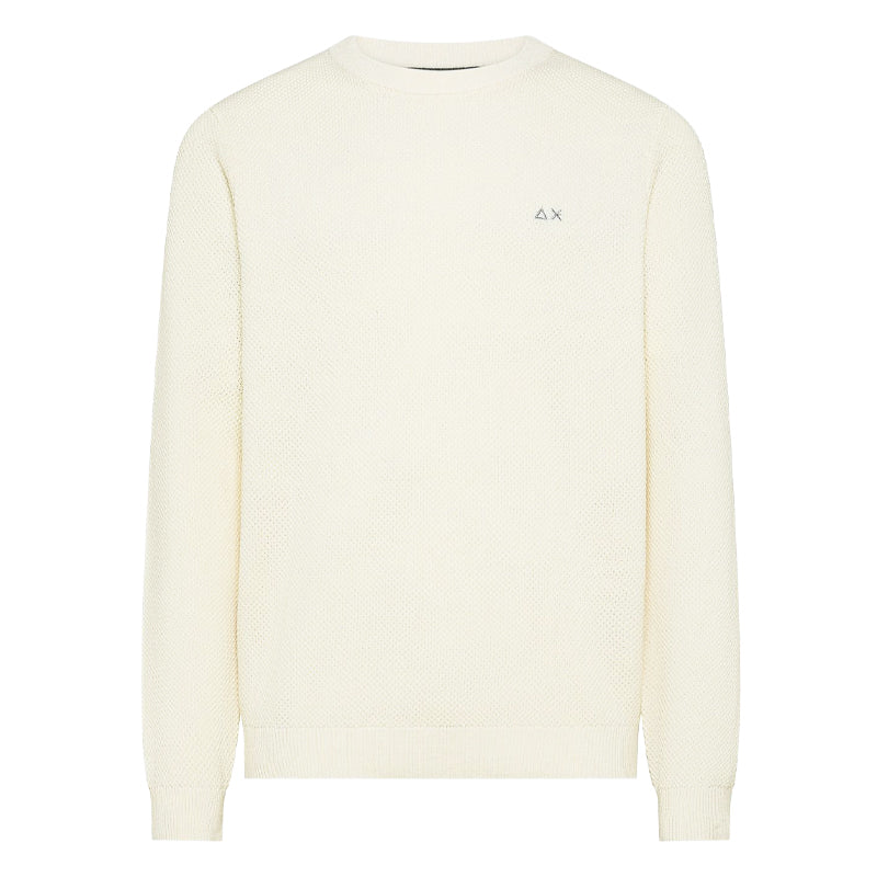 Maglione uomo girocollo lana e cotone