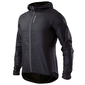 Giacca uomo Mantellina Windjacket 3D con cappuccio
