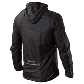 Giacca uomo Mantellina Windjacket 3D con cappuccio