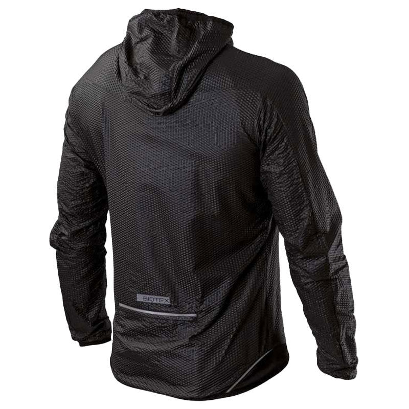 Giacca uomo Mantellina Windjacket 3D con cappuccio