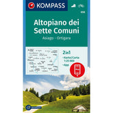 Carta escursionistica Altopiano dei Sette Comuni Asiago-Ortigara 1:25.000