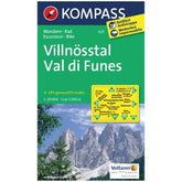 Cartina escursionistica Val di Funes 1:25000