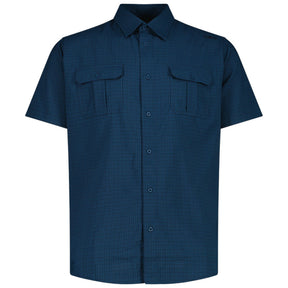 Camicia uomo Quadri manica corta