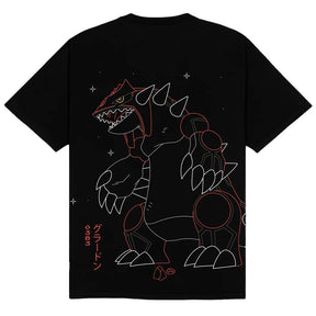 T-Shirt uomo Groudon Pokemon