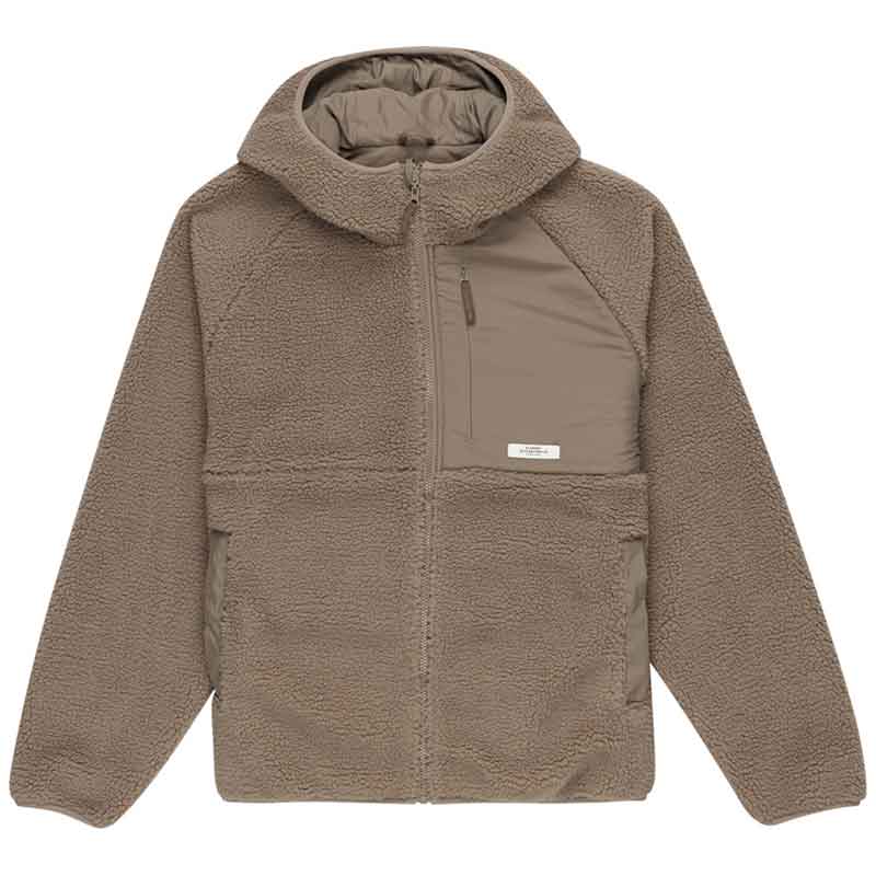 Felpa uomo Wolfe Sherpa reversibile