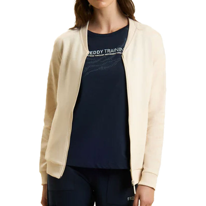 Felpa donna Collo Bomber