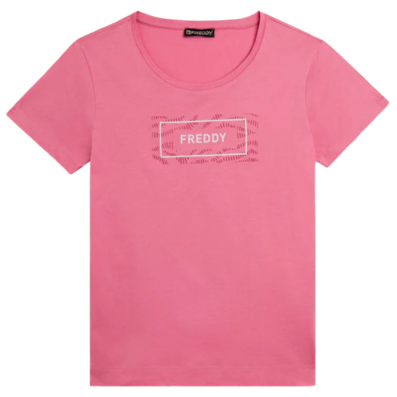 T-Shirt donna Grafica ondulata