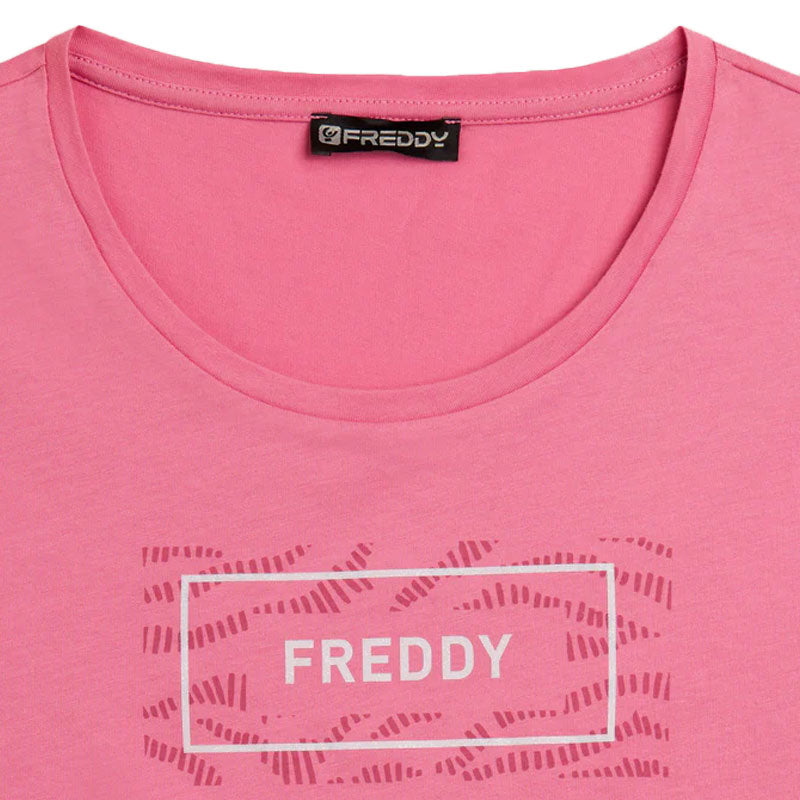 T-Shirt donna Grafica ondulata