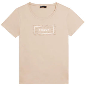 T-Shirt donna Grafica ondulata