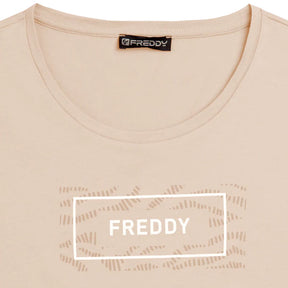 T-Shirt donna Grafica ondulata