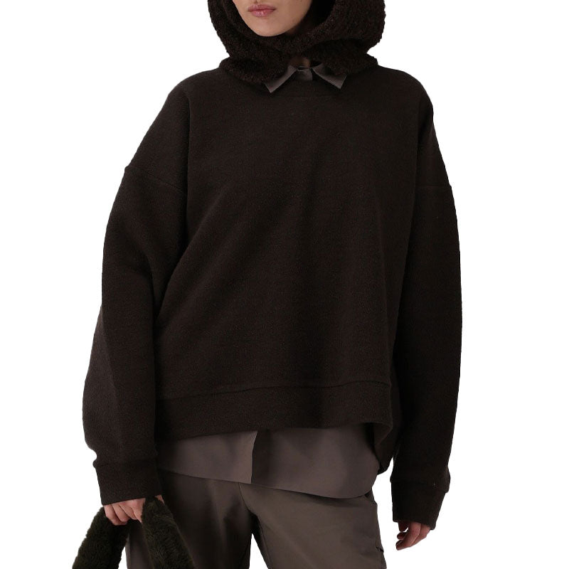 Felpa donna Oversize
