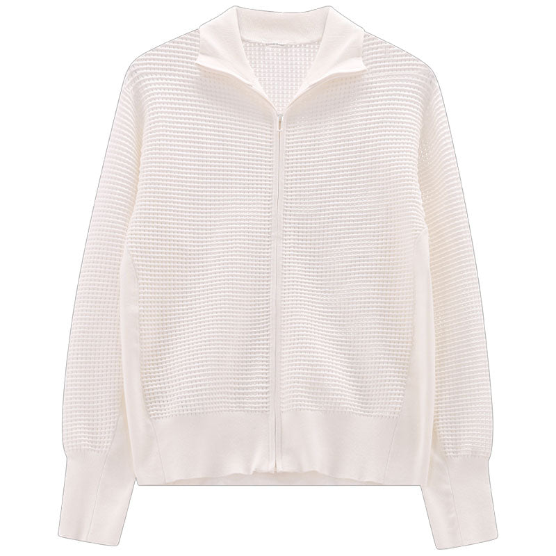 Maglione donna Saffron full zip