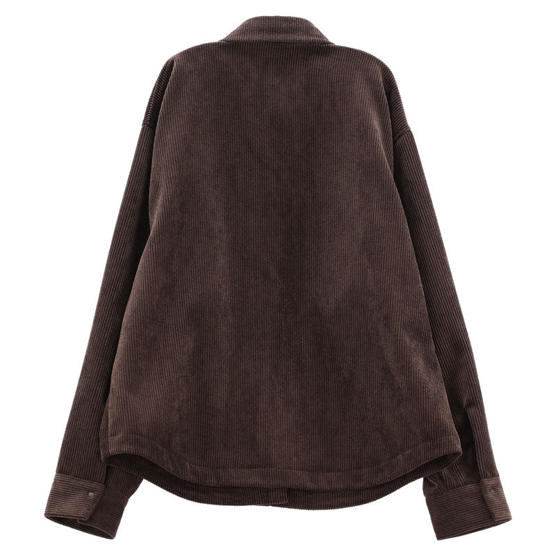Camicia donna Velluto Coste
