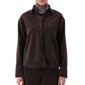 Camicia donna Velluto Coste