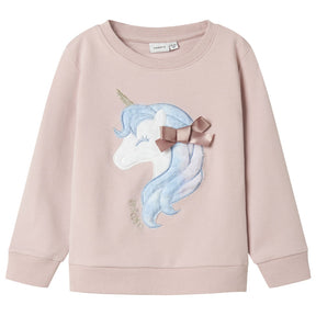 Felpa bambina Unicorno Crew