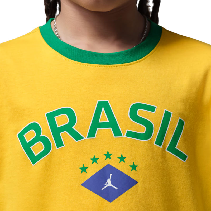 T-Shirt bambino Jordan Brasil