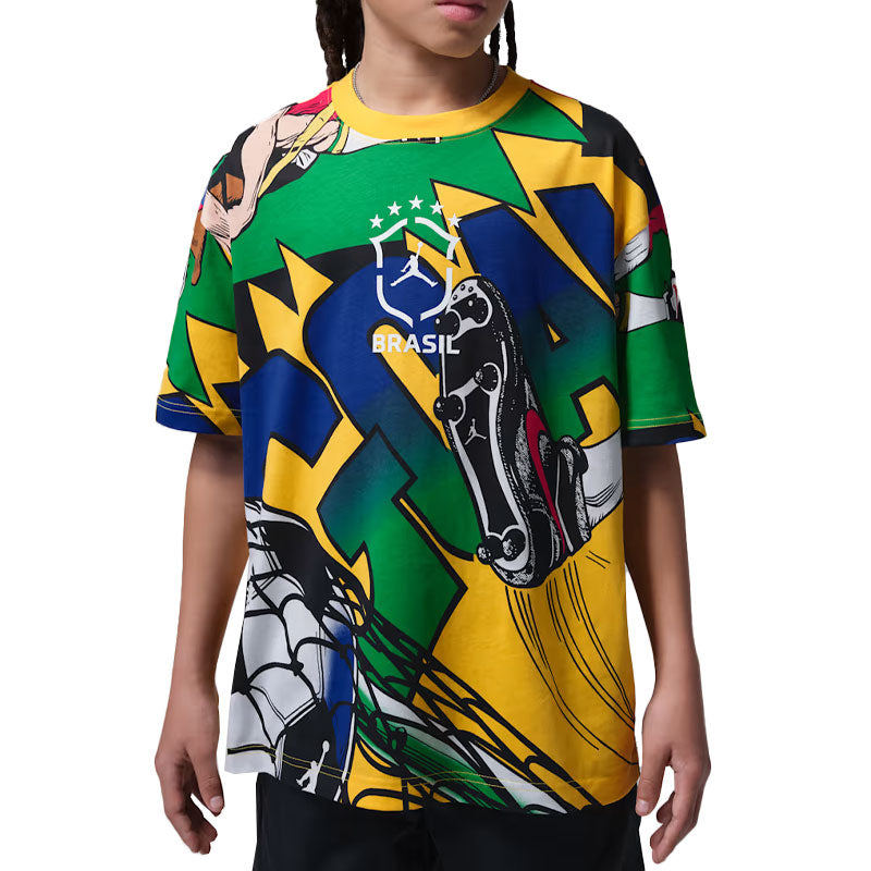 T-Shirt bambino Jordan Brasil