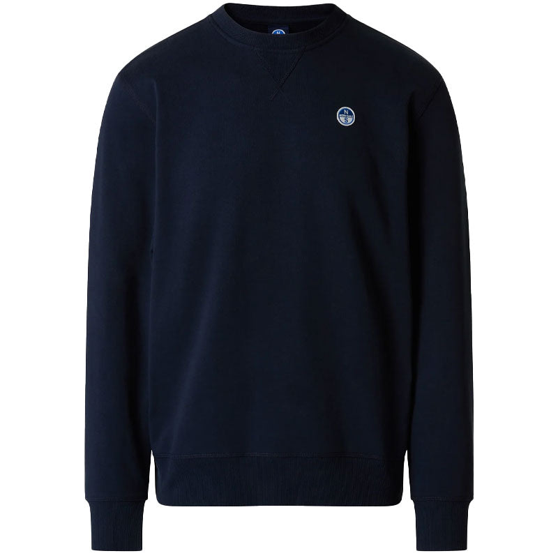 Felpa uomo Patch girocollo