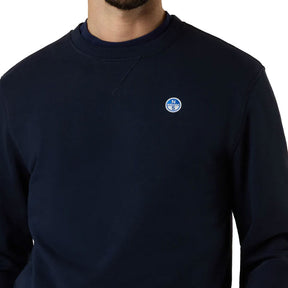Felpa uomo Patch girocollo