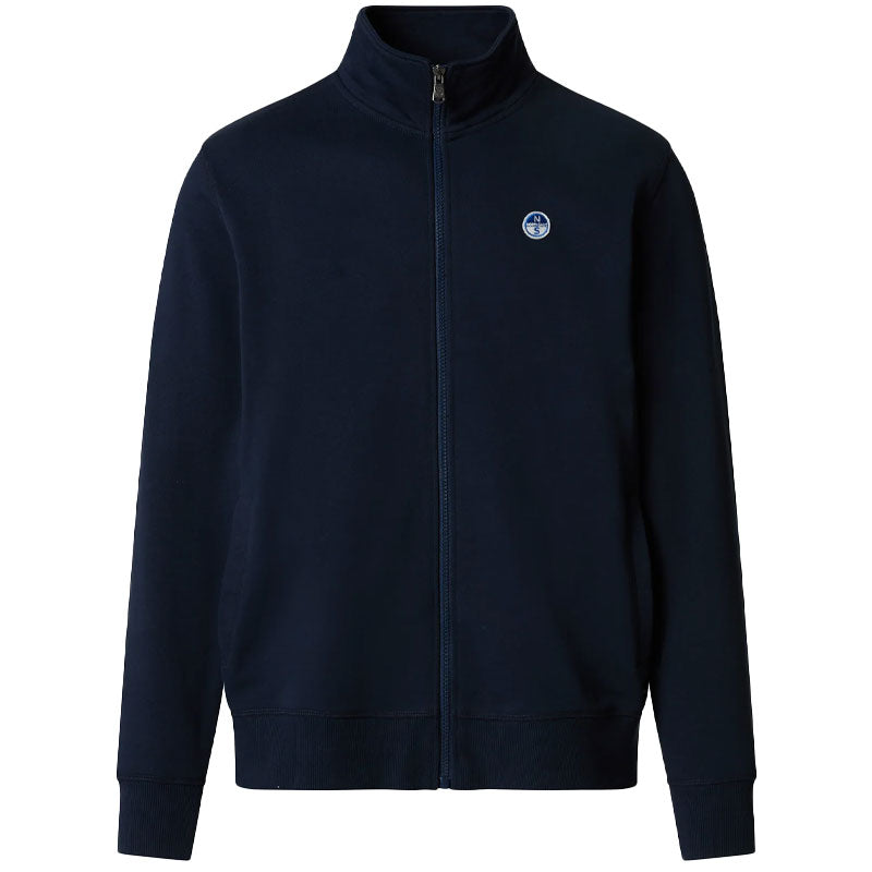 Felpa uomo Patch full zip