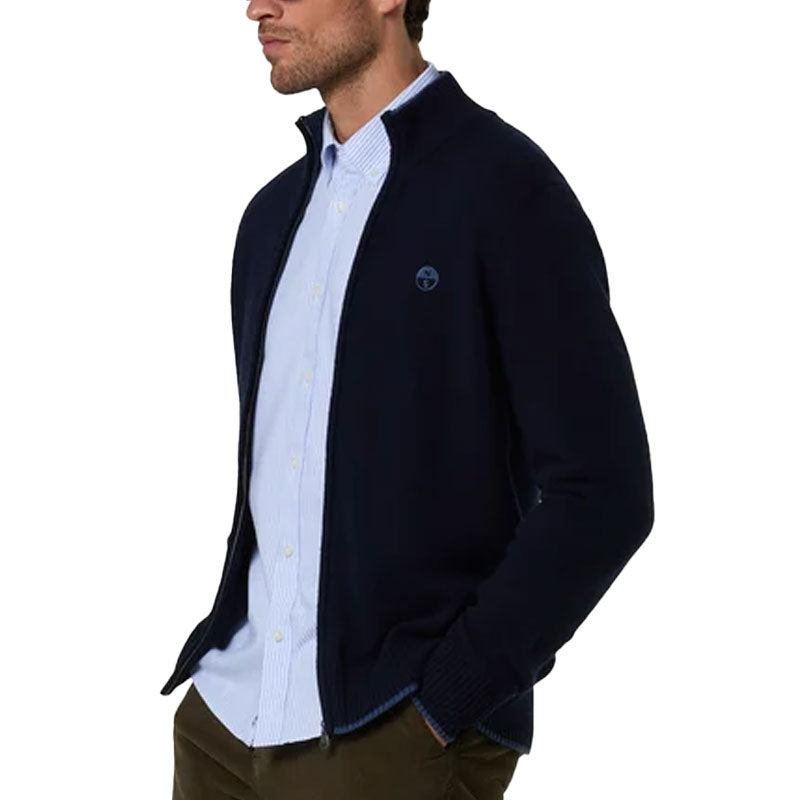 Maglione uomo Misto Cashmere Zip