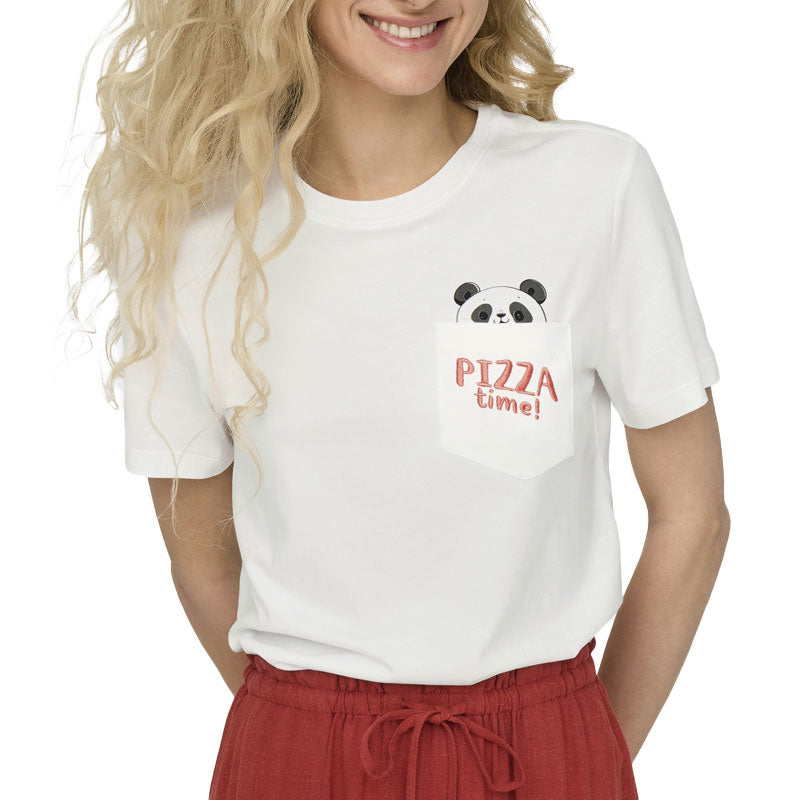 T-Shirt donna Polly Pizza Time