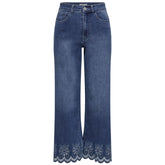 Pantalone donna Madison ricamo