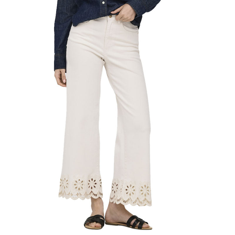 Pantalone donna Madison ricamo