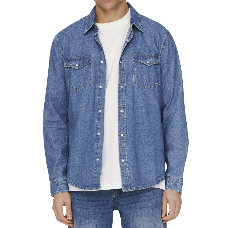 Camicia uomo Denim