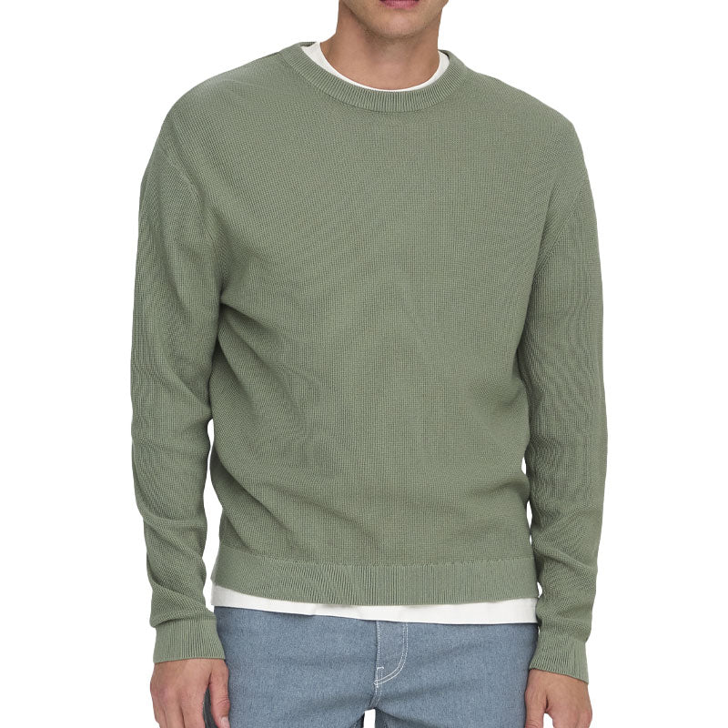 Maglione uomo Stony Waffle
