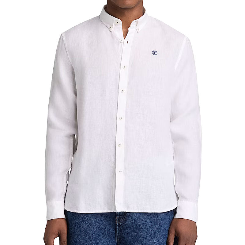 Camicia uomo Lino Manica lunga