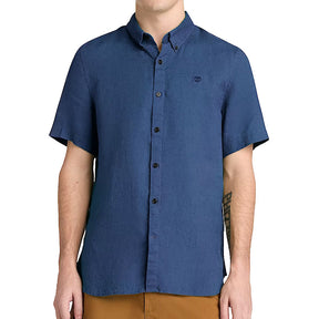 Camicia uomo Lino Manica corta