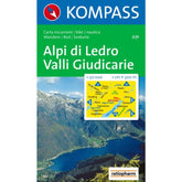 Cartina Alpi Di Ledro Valli Giudicarie
