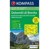Cartina Brentagruppe/Gruppo Di Brenta