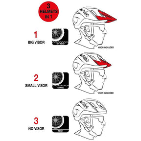 CASCO HELMET 3 IN 1