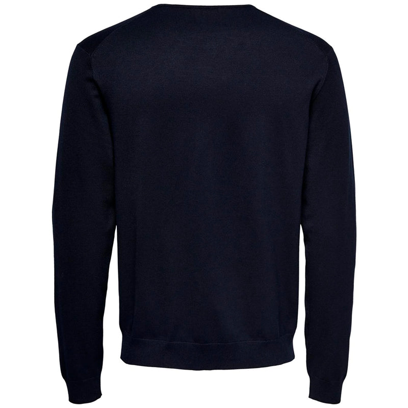 Maglione uomo Solid Color Knitted