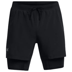 Pantaloncino uomo UA Launch 2 in 1 5"