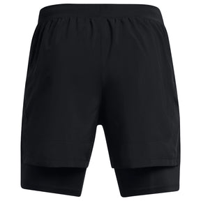 Pantaloncino uomo UA Launch 2 in 1 5"